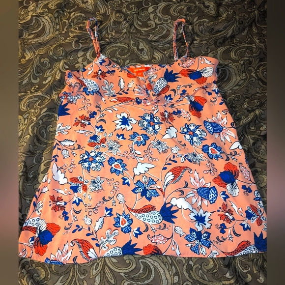 Floral Mini Strap Half dress - Picture 1 of 4